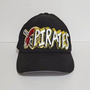 New Era Pittsburgh Pirates Fitted 7 1/4 Baseball Cap/Hat Wool Black MLB 59Fifty